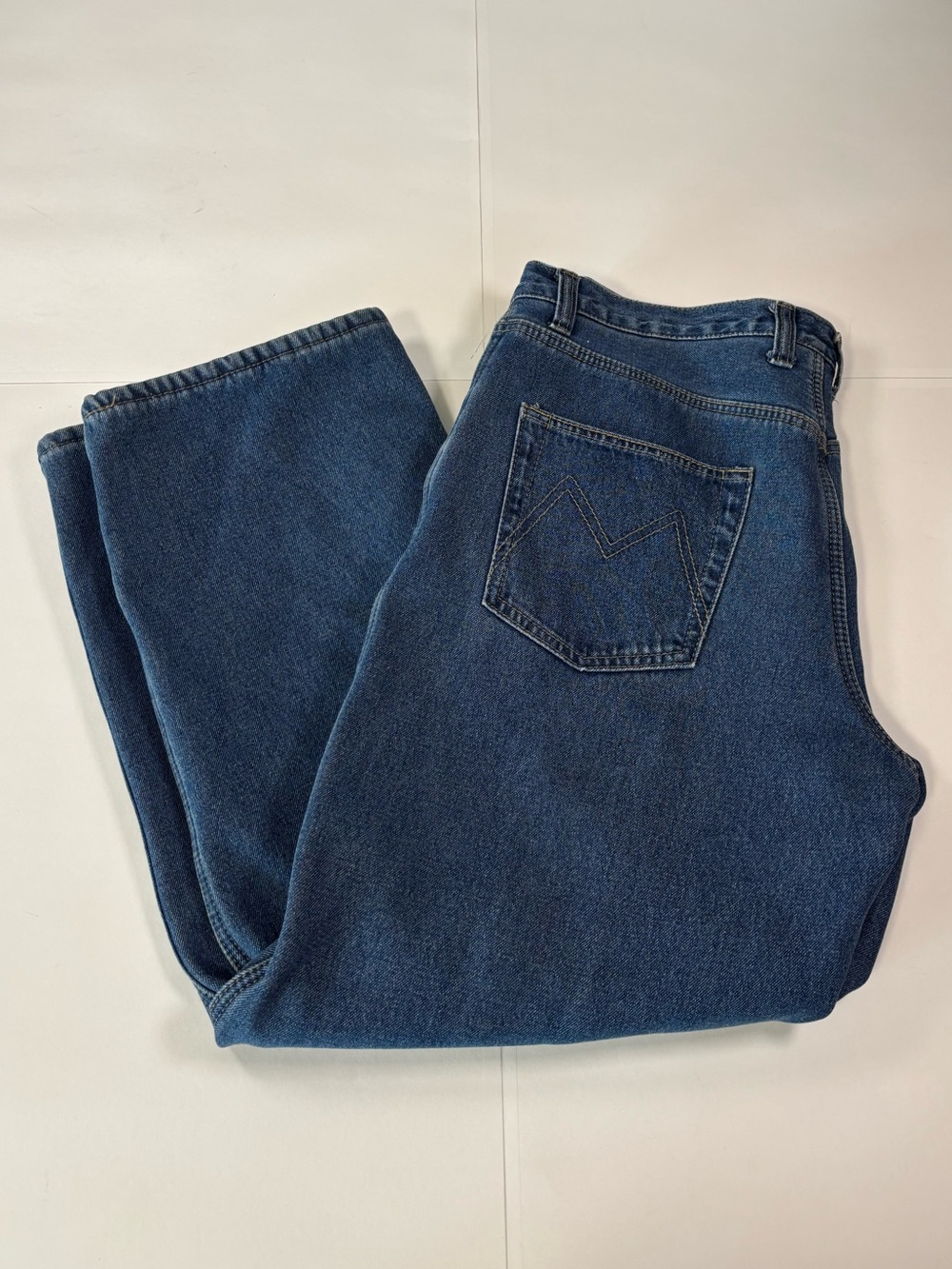 Men’s Old Mill 36x30 Fleece Lined Jeans Denim